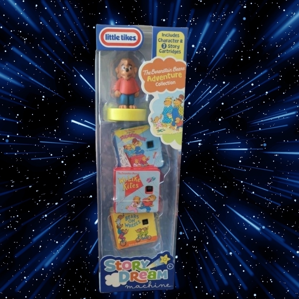 LITTLE TIKES Story Dream Machine + Berenstain Bears Book Set - ALL NEW #1 TOY - Picture 12 of 14